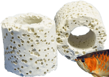Canutillos ceramicos para acuario recomendables